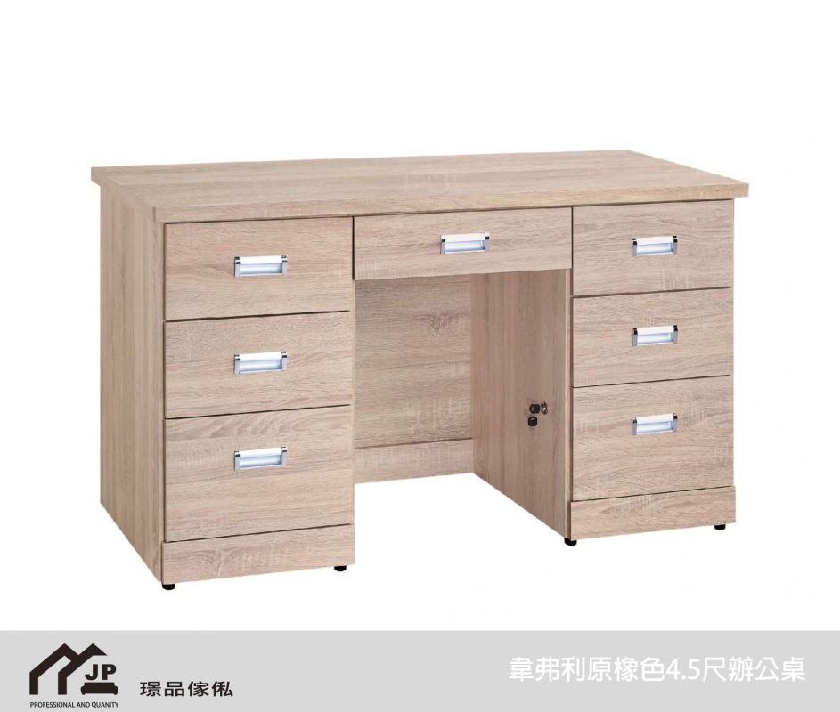5尺办公桌 材质说明:  材质:正面,外侧采用东南亚进口美耐皿木板