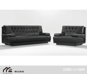 台灣製造＊正翔半牛皮1+2+3型沙發